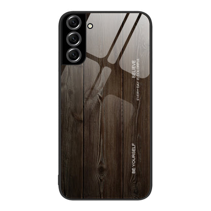 Wood Grain Glass Protective Phone Case, For Samsung Galaxy A12 5G, For Samsung Galaxy A20e, For Samsung Galaxy A52, For Samsung Galaxy A53, For Samsung Galaxy M32, For Samsung Galaxy M52 5G, For Samsung Galaxy S9+, For Samsung Galaxy S10+              ...