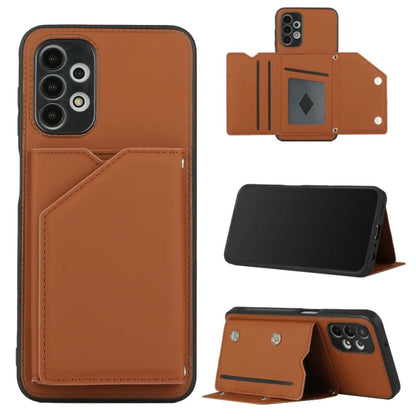 Skin Feel PU + TPU + PC Back Cover Shockproof Case, For Xiaomi Redmi Note 11 5G/Poco M4 Pro 5G, For Samsung Galaxy A13 4G