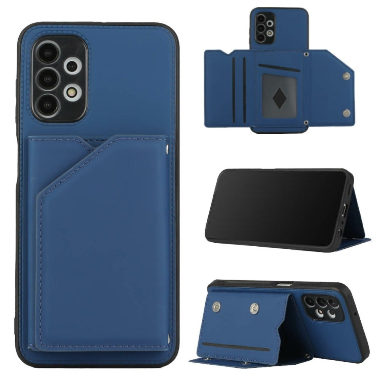 Skin Feel PU + TPU + PC Back Cover Shockproof Case, For Xiaomi Redmi Note 11 5G/Poco M4 Pro 5G, For Samsung Galaxy A13 4G