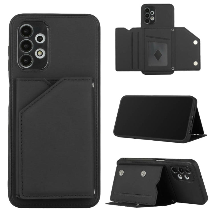 Skin Feel PU + TPU + PC Back Cover Shockproof Case, For Xiaomi Redmi Note 11 5G/Poco M4 Pro 5G, For Samsung Galaxy A13 4G