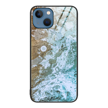 Marble Pattern Glass Protective Phone Case, For iPhone 13 Pro Max, For iPhone 13 Pro, For iPhone 13, For iPhone 14 Plus, For iPhone 14 Pro Max, For iPhone 14 Pro