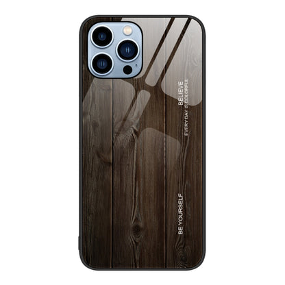 Wood Grain Glass Protective Case, For iPhone 7 Plus, For iPhone 11, For iPhone 14 Plus, For iPhone 14 Pro, For iPhone 14