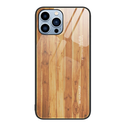 Wood Grain Glass Protective Case, For iPhone 7 Plus, For iPhone 11, For iPhone 14 Plus, For iPhone 14 Pro, For iPhone 14