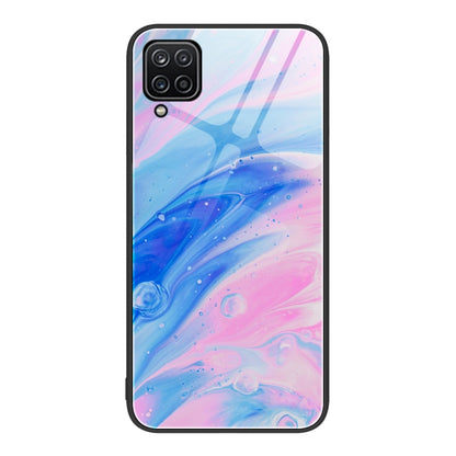 Marble Pattern Glass Protective Phone Case, For Samsung Galaxy A12 5G, For Samsung Galaxy A52, For Samsung Galaxy A53, For Samsung Galaxy M32, For Samsung Galaxy M52 5G, For Samsung Galaxy S21 5G
