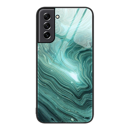 Marble Pattern Glass Protective Phone Case, For Samsung Galaxy A12 5G, For Samsung Galaxy A52, For Samsung Galaxy A53, For Samsung Galaxy M32, For Samsung Galaxy M52 5G, For Samsung Galaxy S21 5G
