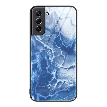 Marble Pattern Glass Protective Phone Case, For Samsung Galaxy A12 5G, For Samsung Galaxy A52, For Samsung Galaxy A53, For Samsung Galaxy M32, For Samsung Galaxy M52 5G, For Samsung Galaxy S21 5G