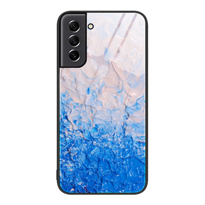 Marble Pattern Glass Protective Phone Case, For Samsung Galaxy A12 5G, For Samsung Galaxy A52, For Samsung Galaxy A53, For Samsung Galaxy M32, For Samsung Galaxy M52 5G, For Samsung Galaxy S21 5G