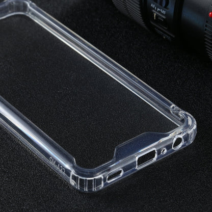 Four-corner Shockproof Transparent Phone Case, For Samsung Galaxy A32 4G