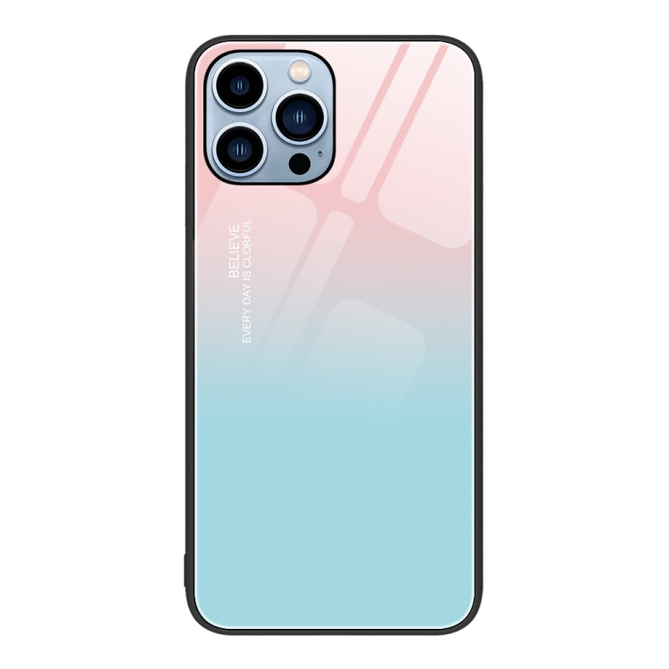 Colorful Painted Glass Phone Case, For iPhone 14 Pro Max, For iPhone 14 Pro, For iPhone 14 Plus