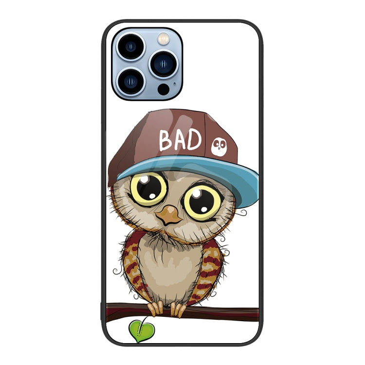 Colorful Painted Glass Phone Case, For iPhone 14 Pro Max, For iPhone 14 Pro, For iPhone 14 Plus