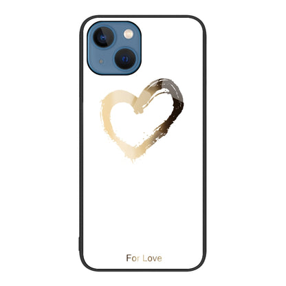 Colorful Painted Glass Phone Case, For iPhone 14 Pro Max, For iPhone 14 Pro, For iPhone 14 Plus