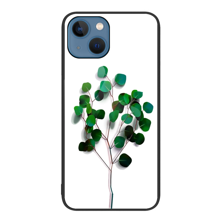 Colorful Painted Glass Phone Case, For iPhone 14 Pro Max, For iPhone 14 Pro, For iPhone 14 Plus