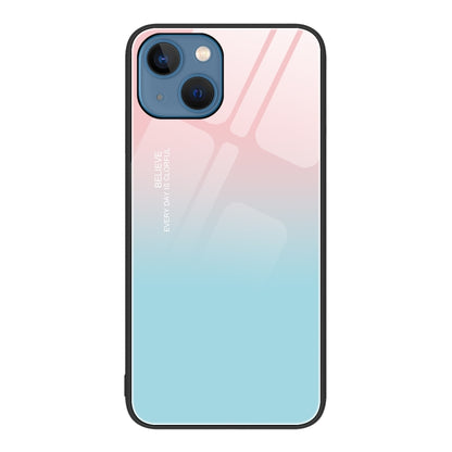 Colorful Painted Glass Phone Case, For iPhone 14, For iPhone 13 Pro Max, For iPhone 13 Pro