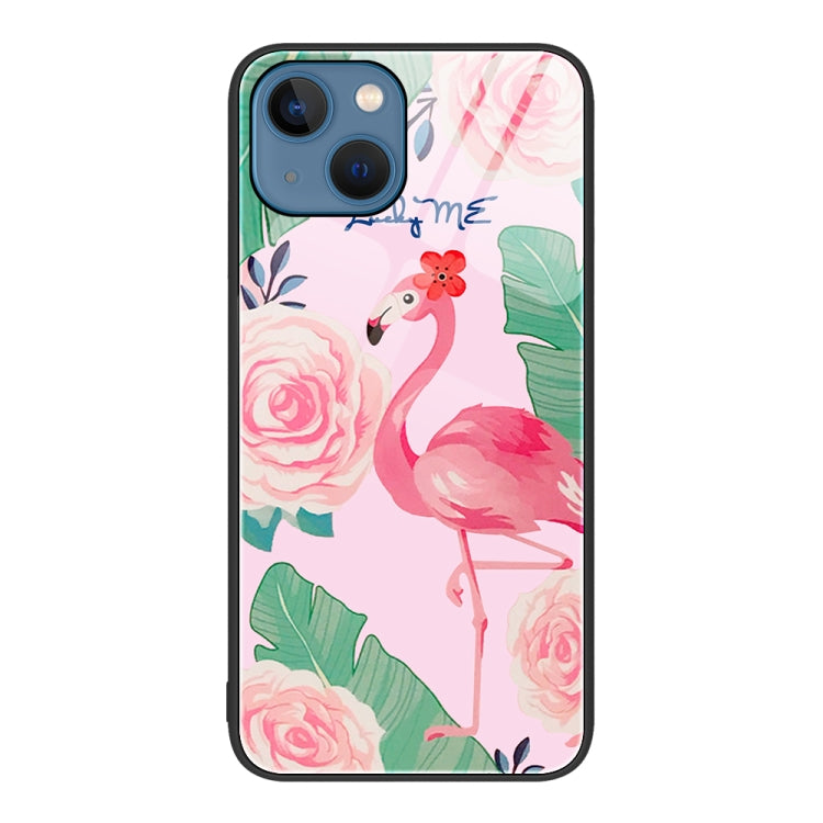 Colorful Painted Glass Phone Case, For iPhone 14, For iPhone 13 Pro Max, For iPhone 13 Pro