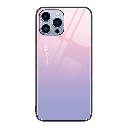 Colorful Painted Glass Phone Case, For iPhone 14, For iPhone 13 Pro Max, For iPhone 13 Pro