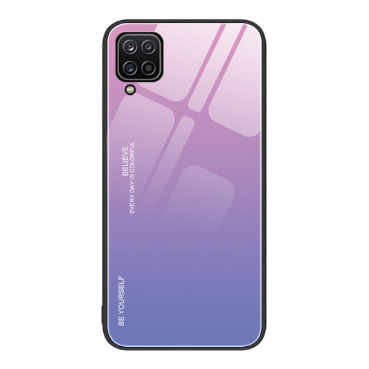 Gradient Color Glass Case, For Samsung Galaxy A12 5G, For Samsung Galaxy A52, For Samsung Galaxy A53 5G, For Samsung Galaxy M32, For Samsung Galaxy M52 5G, For Samsung Galaxy S21 5G