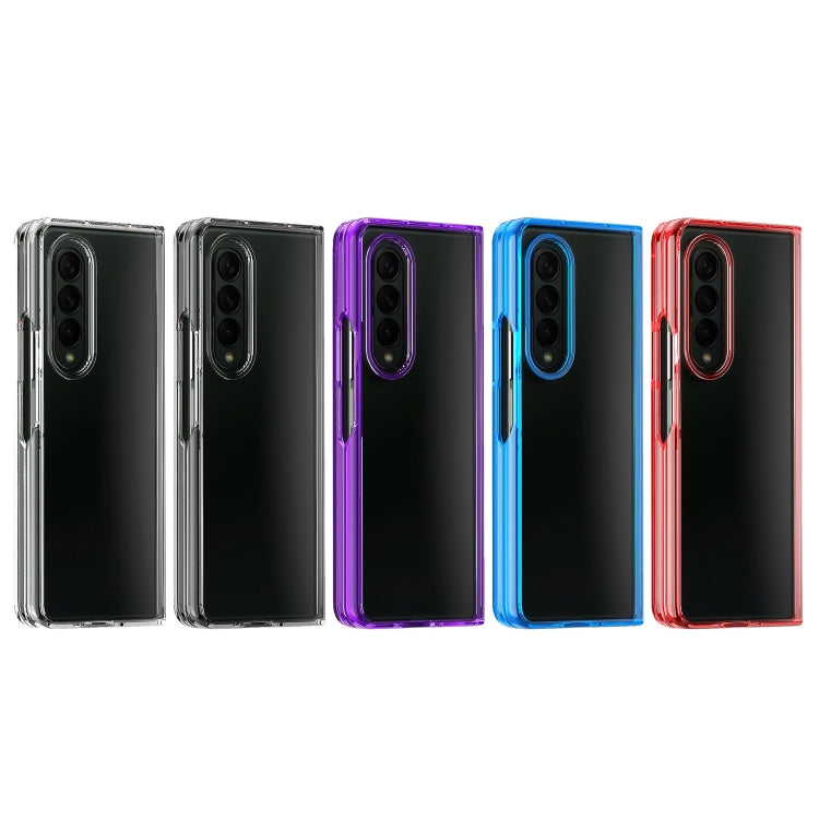 Acrylic + TPU Transparent Protective Phone Case, For Samsung Galaxy Z Fold4, For Samsung Galaxy Z Flip3 5G, For Samsung Galaxy Z Flip4, For Samsung Galaxy Z Fold3 5G