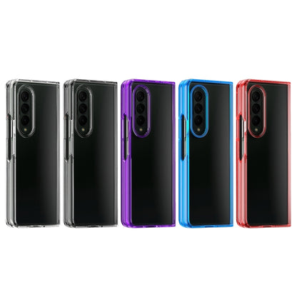 Acrylic + TPU Transparent Protective Phone Case, For Samsung Galaxy Z Fold4, For Samsung Galaxy Z Flip3 5G, For Samsung Galaxy Z Flip4, For Samsung Galaxy Z Fold3 5G