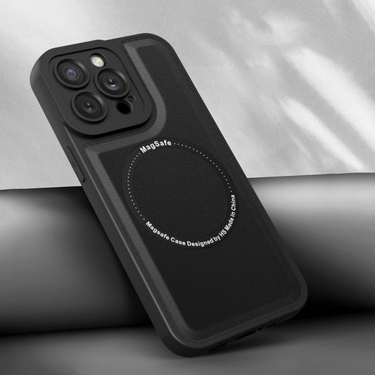 Magsafe Magnetic Plain Leather Phone Case, For iPhone 14, For iPhone 14 Plus, For iPhone 14 Pro, For iPhone 14 Pro Max, For iPhone 13, For iPhone 13 Pro, For iPhone 13 Pro Max, For iPhone 12, For iPhone 12 Pro, For iPhone 12 Pro Max, For iPhone 11     ...