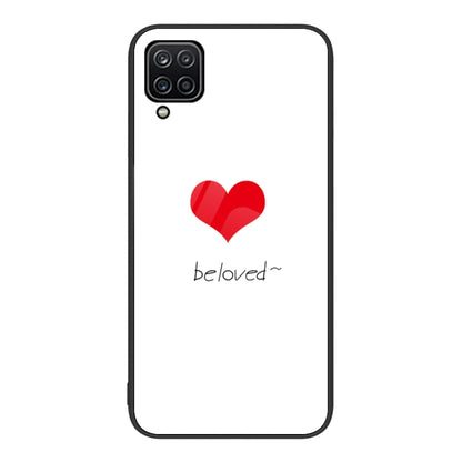 Colorful Painted Glass Phone Case, For Samsung Galaxy A7 2018, For Samsung Galaxy A8+ 2018, For Samsung Galaxy A12