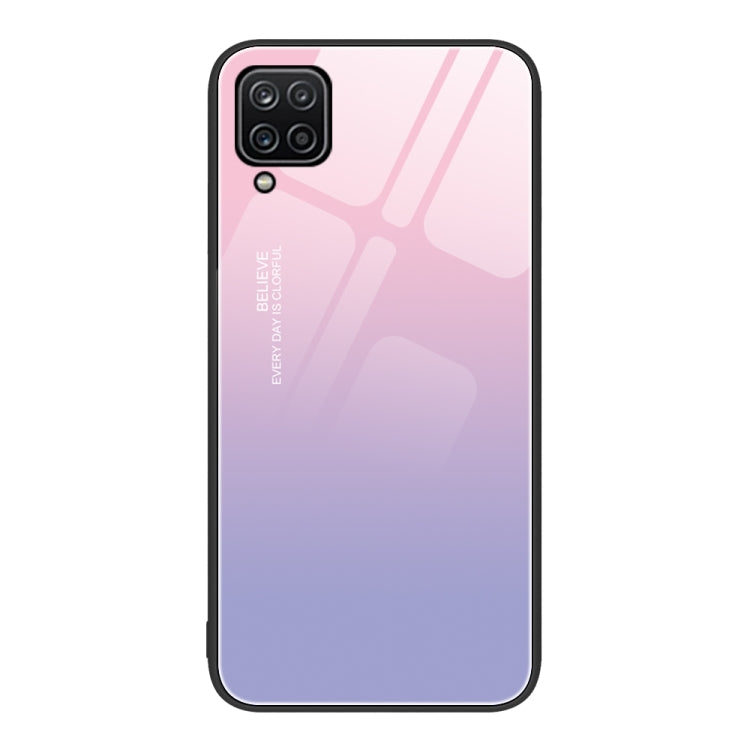 Colorful Painted Glass Phone Case, For Samsung Galaxy A7 2018, For Samsung Galaxy A8+ 2018, For Samsung Galaxy A12