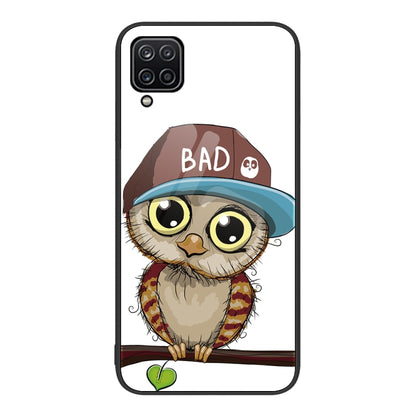Colorful Painted Glass Phone Case, For Samsung Galaxy A7 2018, For Samsung Galaxy A8+ 2018, For Samsung Galaxy A12