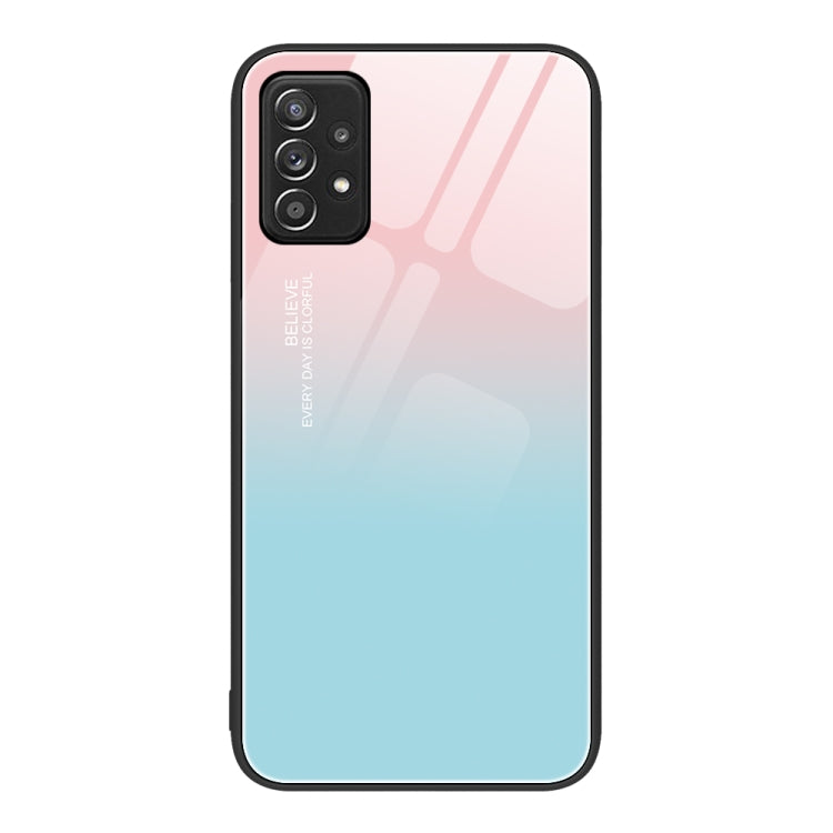 Colorful Painted Glass Phone Case, For Samsung Galaxy A52, For Samsung Galaxy A53, For Samsung Galaxy M32