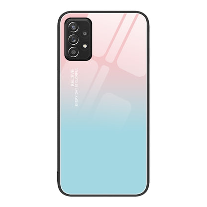 Colorful Painted Glass Phone Case, For Samsung Galaxy A52, For Samsung Galaxy A53, For Samsung Galaxy M32