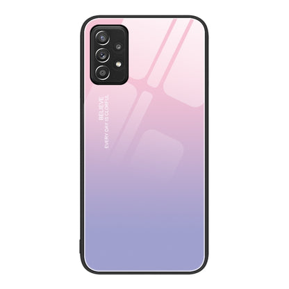Colorful Painted Glass Phone Case, For Samsung Galaxy A52, For Samsung Galaxy A53, For Samsung Galaxy M32