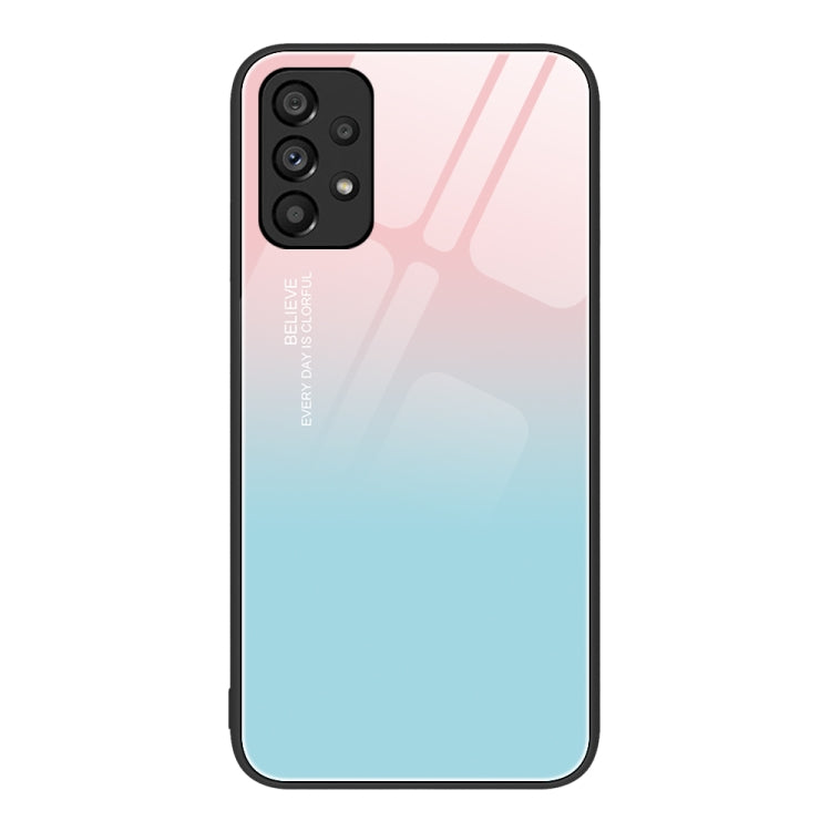 Colorful Painted Glass Phone Case, For Samsung Galaxy A52, For Samsung Galaxy A53, For Samsung Galaxy M32