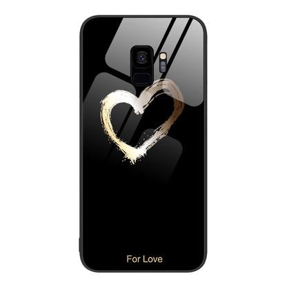Colorful Painted Glass Phone Case, For Samsung Galaxy M52 5G, For Samsung Galaxy S9+, For Samsung Galaxy S10+