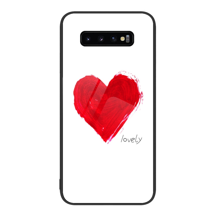 Colorful Painted Glass Phone Case, For Samsung Galaxy M52 5G, For Samsung Galaxy S9+, For Samsung Galaxy S10+
