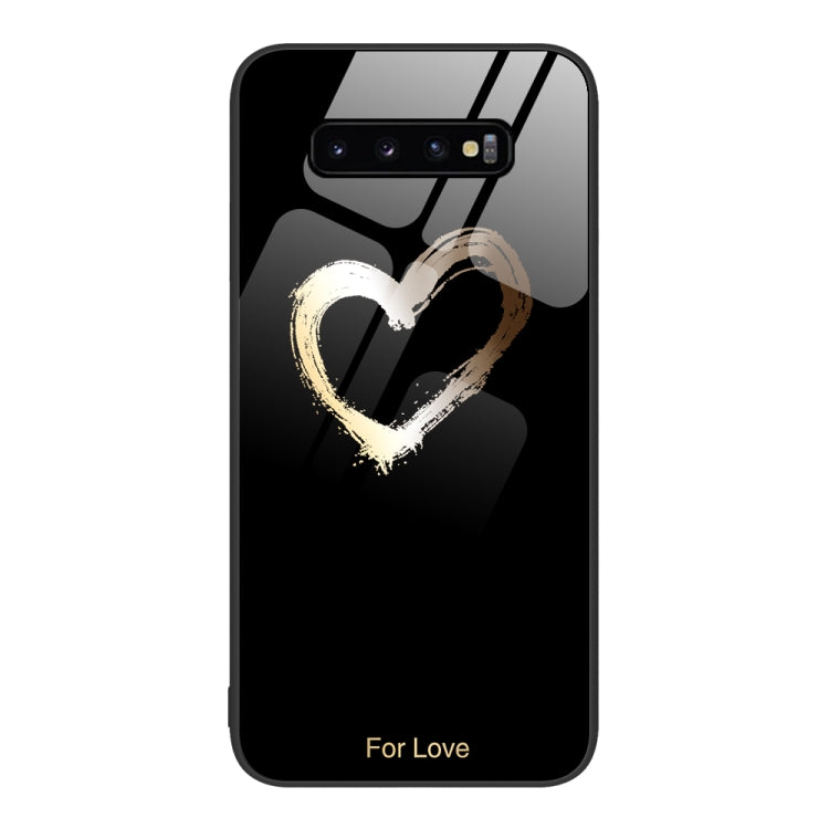 Colorful Painted Glass Phone Case, For Samsung Galaxy M52 5G, For Samsung Galaxy S9+, For Samsung Galaxy S10+