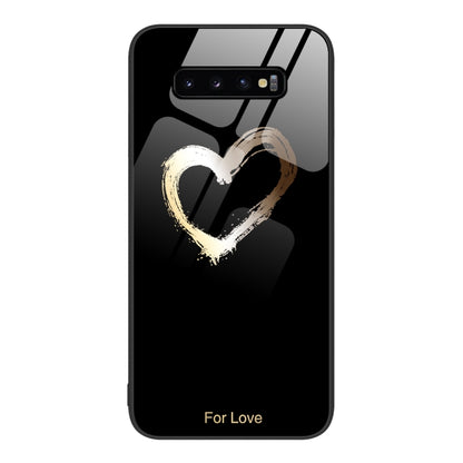 Colorful Painted Glass Phone Case, For Samsung Galaxy M52 5G, For Samsung Galaxy S9+, For Samsung Galaxy S10+