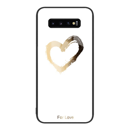 Colorful Painted Glass Phone Case, For Samsung Galaxy M52 5G, For Samsung Galaxy S9+, For Samsung Galaxy S10+