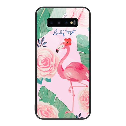 Colorful Painted Glass Phone Case, For Samsung Galaxy M52 5G, For Samsung Galaxy S9+, For Samsung Galaxy S10+