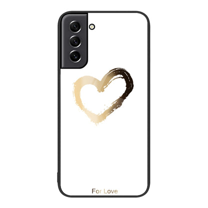 Colorful Painted Glass Phone Case, For Samsung Galaxy S21 5G, For Samsung Galaxy S22+ 5G