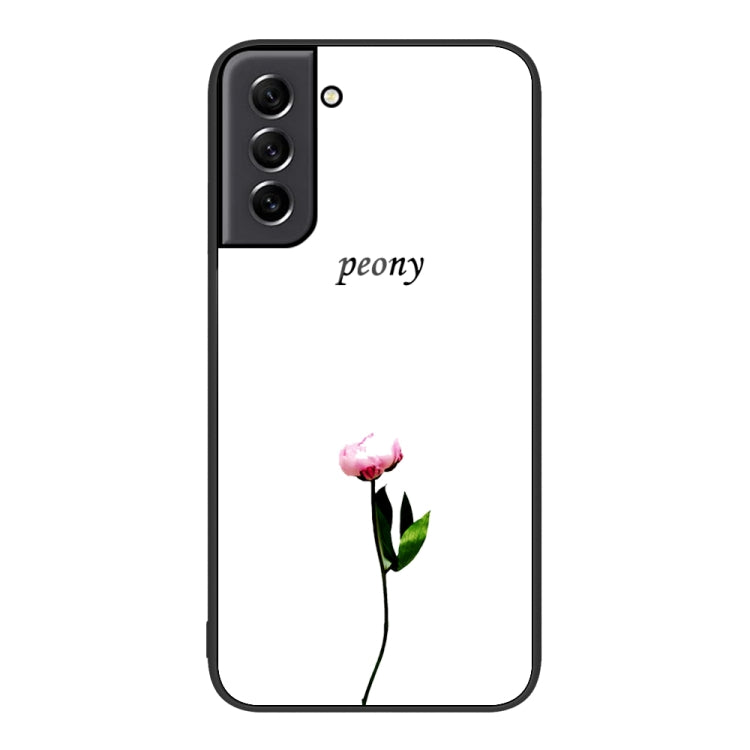 Colorful Painted Glass Phone Case, For Samsung Galaxy S21 5G, For Samsung Galaxy S22+ 5G