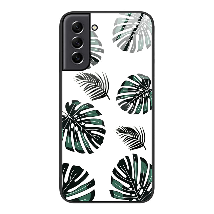 Colorful Painted Glass Phone Case, For Samsung Galaxy S21 5G, For Samsung Galaxy S22+ 5G