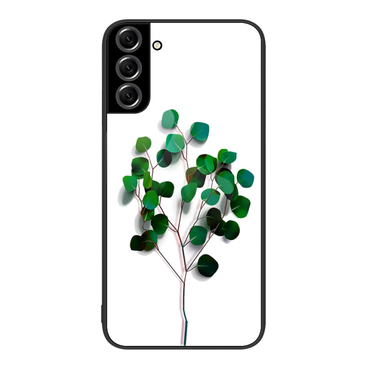 Colorful Painted Glass Phone Case, For Samsung Galaxy S21 5G, For Samsung Galaxy S22+ 5G