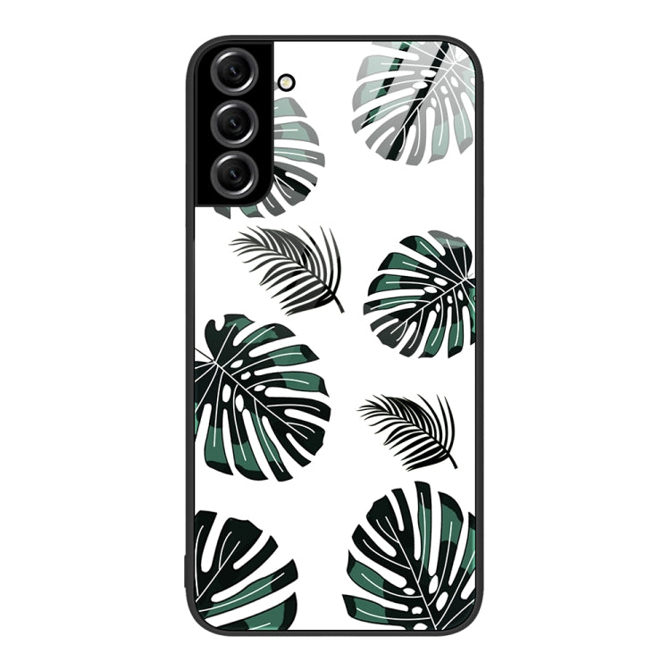 Colorful Painted Glass Phone Case, For Samsung Galaxy S21 5G, For Samsung Galaxy S22+ 5G