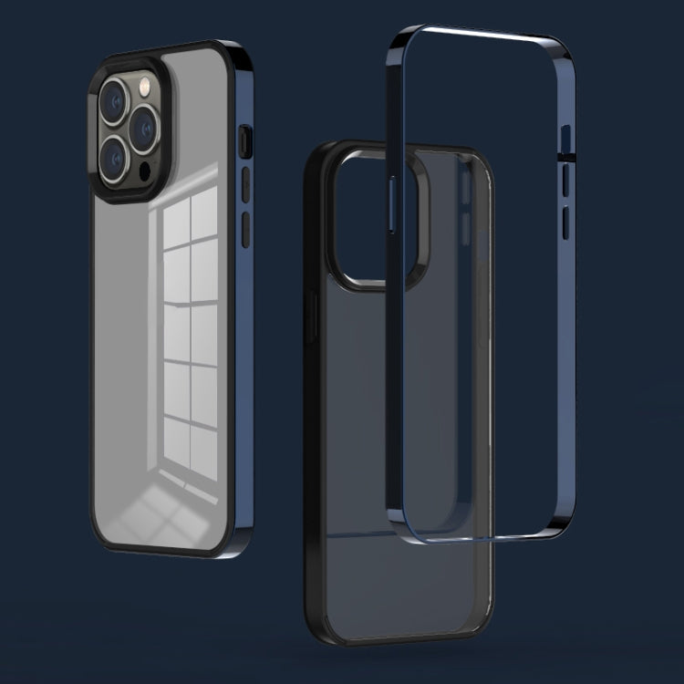 3 in 1 Electroplated Frame Phantom Phone Case, For iPhone 12 mini, For iPhone 12 / 12 Pro, For iPhone 12 Pro Max