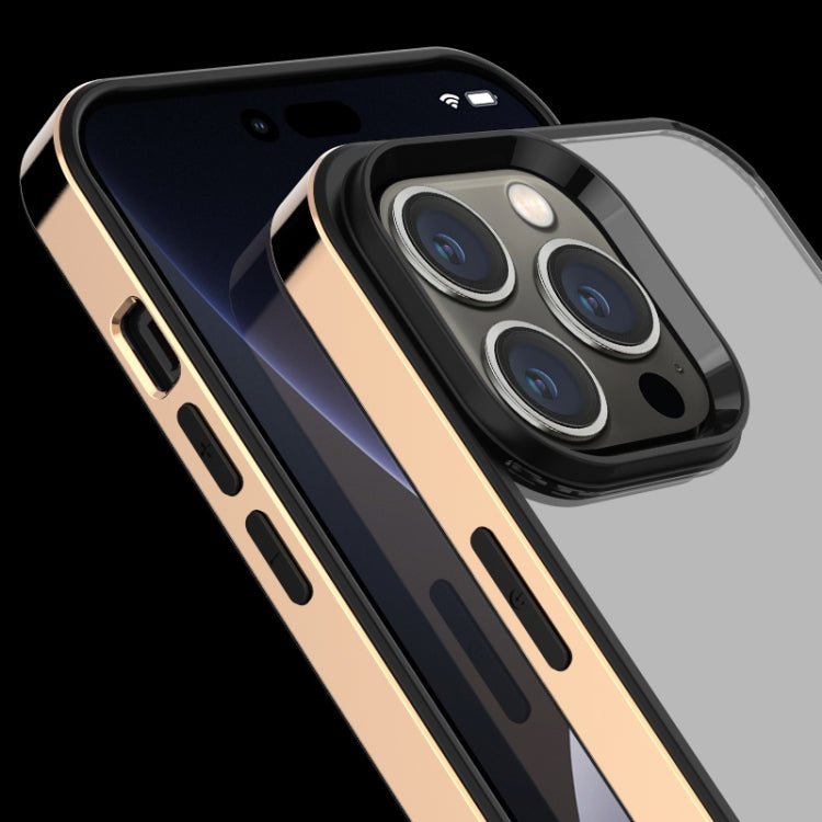 3 in 1 Electroplated Frame Phantom Phone Case, For iPhone 12 mini, For iPhone 12 / 12 Pro, For iPhone 12 Pro Max