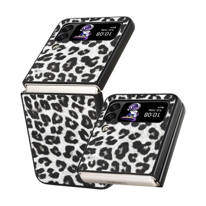 Leather Shockproof Protective Phone Case, For Samsung Galaxy Z Flip3 5G, For Samsung Galaxy Z Flip4