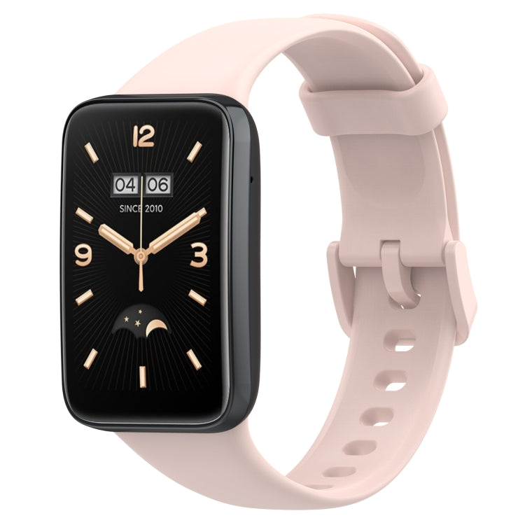 For Xiaomi Mi Band 7 Pro Solid Color Silicone Watch Band