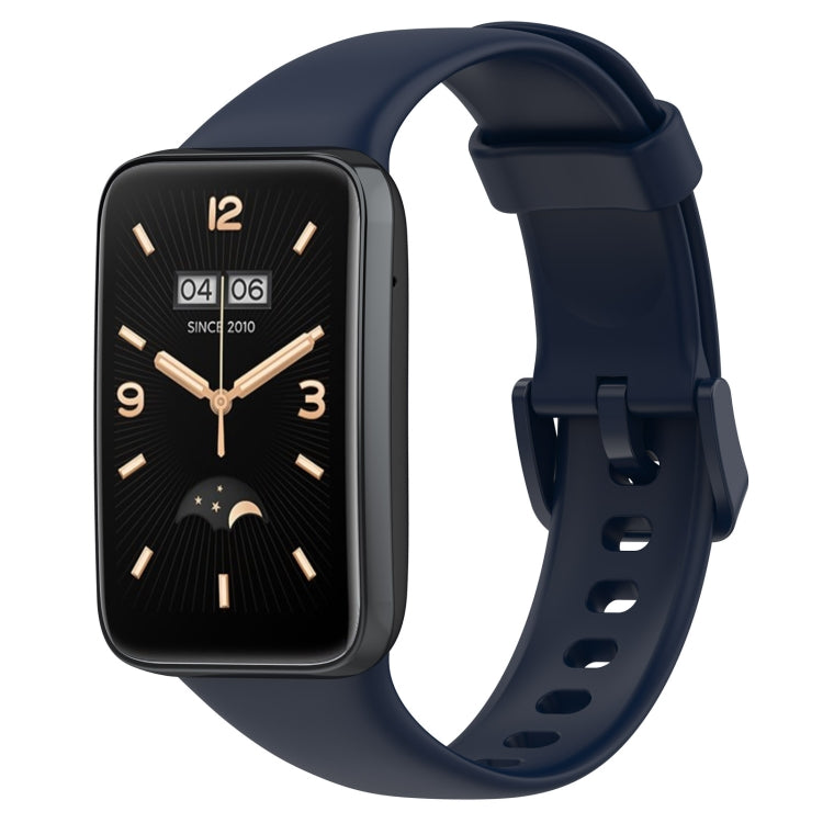 For Xiaomi Mi Band 7 Pro Solid Color Silicone Watch Band