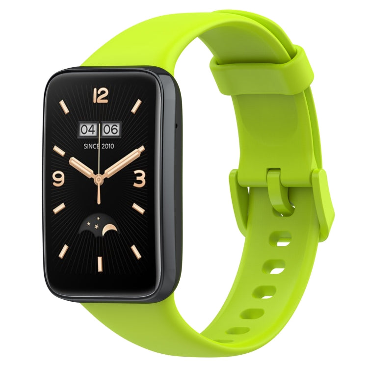 For Xiaomi Mi Band 7 Pro Solid Color Silicone Watch Band