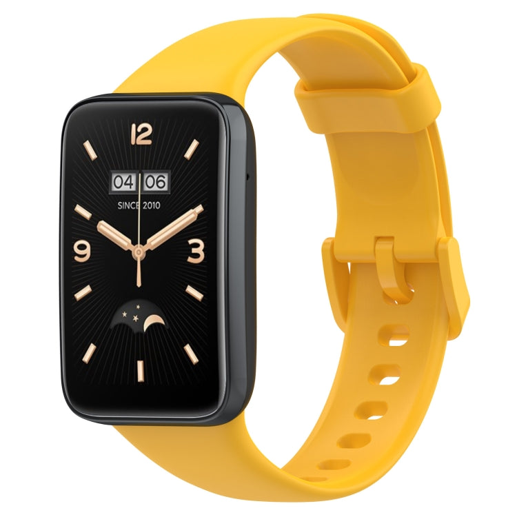 For Xiaomi Mi Band 7 Pro Solid Color Silicone Watch Band