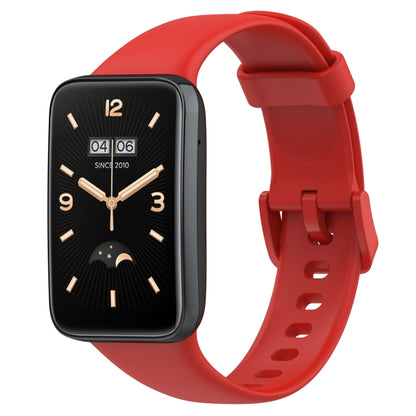 For Xiaomi Mi Band 7 Pro Solid Color Silicone Watch Band