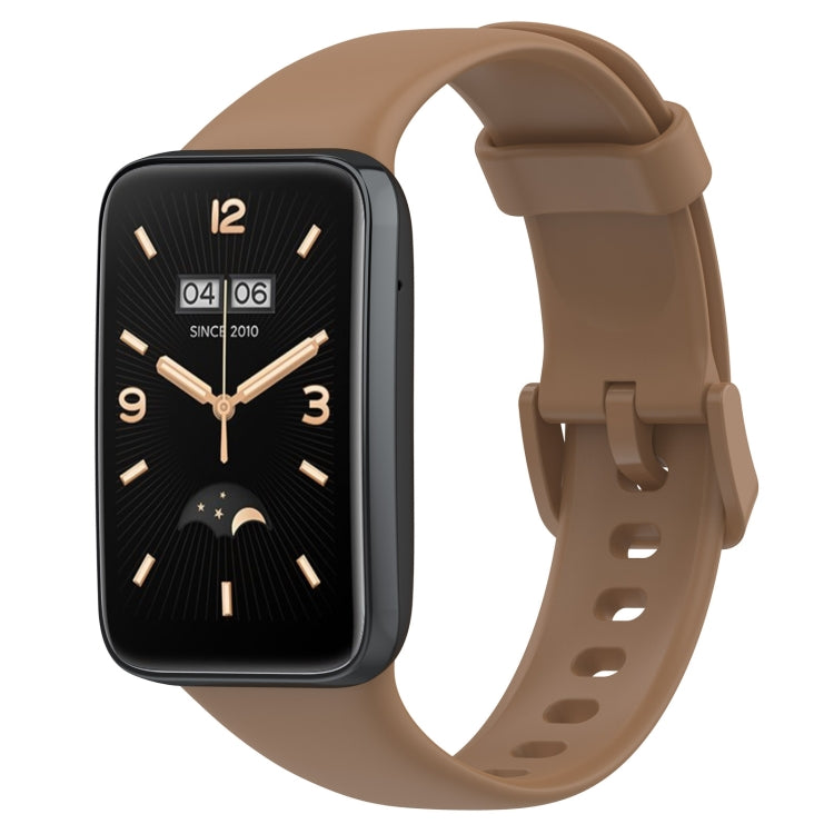 For Xiaomi Mi Band 7 Pro Solid Color Silicone Watch Band